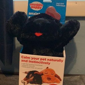 Snuggle Puppy Anxiety Relief Toy - Black, Brown Or White